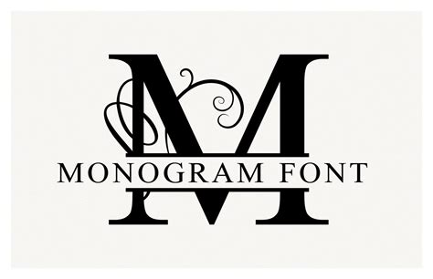Medialoot - Split Monogram Font | Free monogram fonts, Monogram initials font, Monogram letters