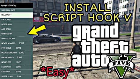 How To Install Script Hook V For GTA PC Tutorial YouTube