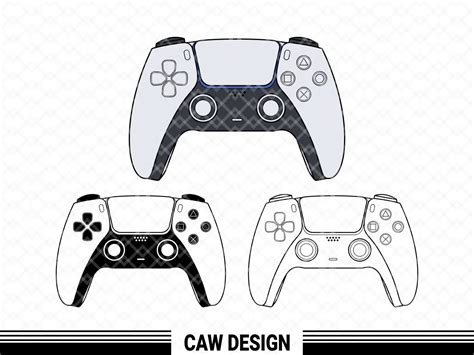 Playstation 5 Controller Svg Vectorency