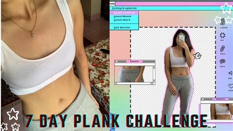 I Tried This Intense 7 Day Plank Challenge 🏻 Youtube