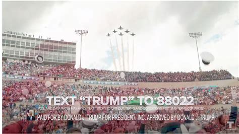 Trump Campaign Previews Super Bowl Ad