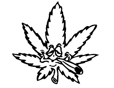 Weed Leaf Cartoon Clipart Best