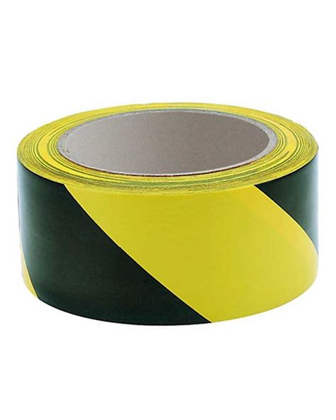 Yellow Black Hazard Warning Adhesive Tape From Aspli Safety