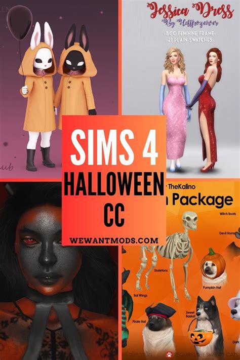 Sims 4 Halloween Cc On Tumblr