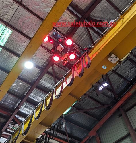 8 Overhead Crane Awareness Safety Halo Boundary Light System Led Red