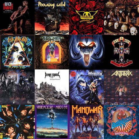 Best Hard Rock And Heavy Metal Albums Of Albums That Rock