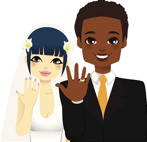 Best Interracial Couple Illustrations Royalty Free Vector Graphics