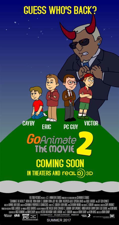 Goanimate The Movie 2 Poster Updated By Realmoviemaker9000 On Deviantart