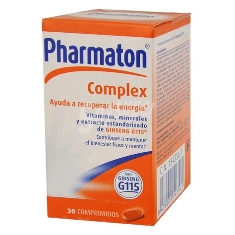 Pharmaton Vitaminas Pharmaton Complex 30 Comprimidos