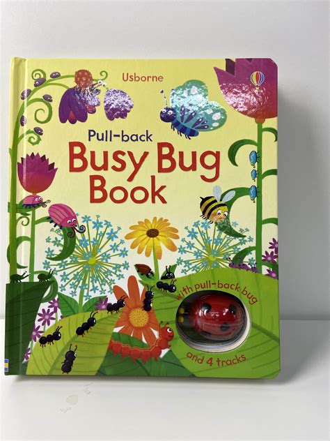 Usborne Pull Back Busy Bug Book