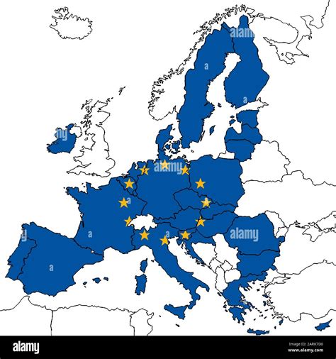 Mapa Unión Europea Fotografías E Imágenes De Alta Resolución Alamy