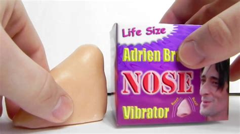 Adrien Brody S Big Nose Vibrator Funny Gag Gift Watch It In