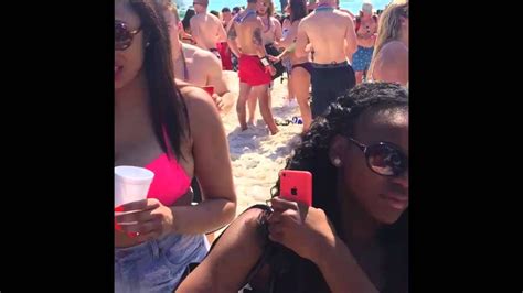 Girl Topless Panama City Beach Porn Pic