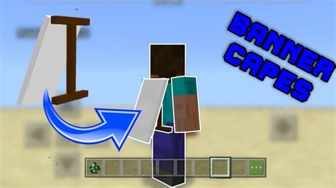 Wearable Banner Capes In Mcpe Minecraft Addon Youtube