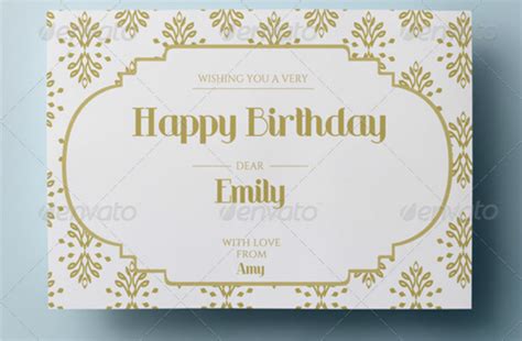 20 Birthday Card Psd Examples Design Trends Premium Psd Vector