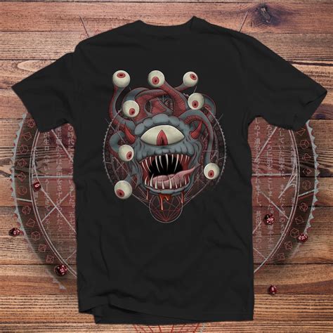Beholder Dnd Shirt Dungeons Dragons Slicing And Dicing Etsy