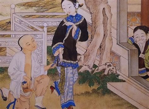 Ancient Chinese Paintings Typically Featured Scenes Of Romantic Ex In