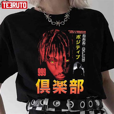 Juice Wrld 999 Club Japanese Unisex T Shirt Teeruto