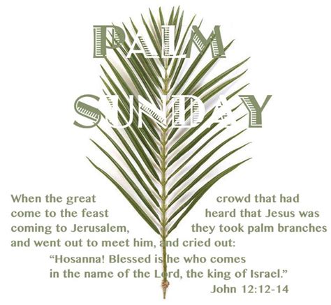 Good Morning Palm Sunday Psalm Sunday Sunday Bible Verse Palm Sunday