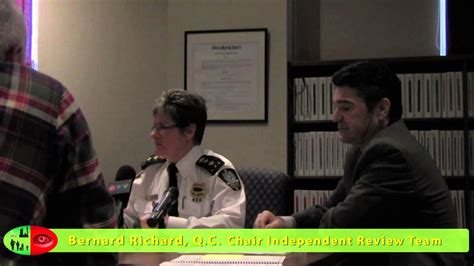 Fredericton Police Force Charles Leblanc Libel Investigation Independant Review Youtube