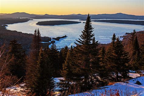 Let morton & furbish accommodate you with the best in rangeley maine vacation rentals! Winter Snow over Rangeley Lake Rangeley Maine in the ...