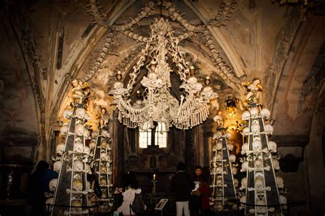 Kutna Hora Bone Chapel The Sedlec Ossuary Prague Czech Republic