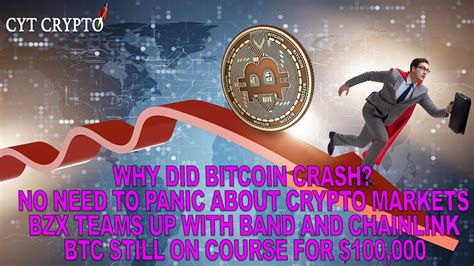 Despite the pain being endured by the. WHY DID BITCOIN CRASH - NO NEED TO WORRY ABOUT CRYPTO ...