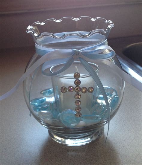 It sure can be with some stunning futuristic designs. Baptism Centerpieces | Boy baptism centerpieces, Holy ...