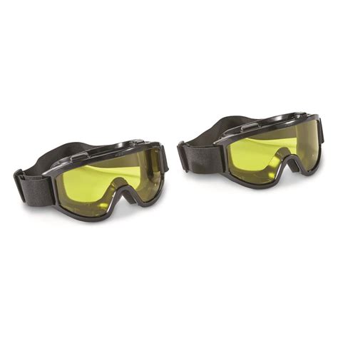 nato military surplus goggles 2 pack new 421229 military eyewear at sportsman s guide