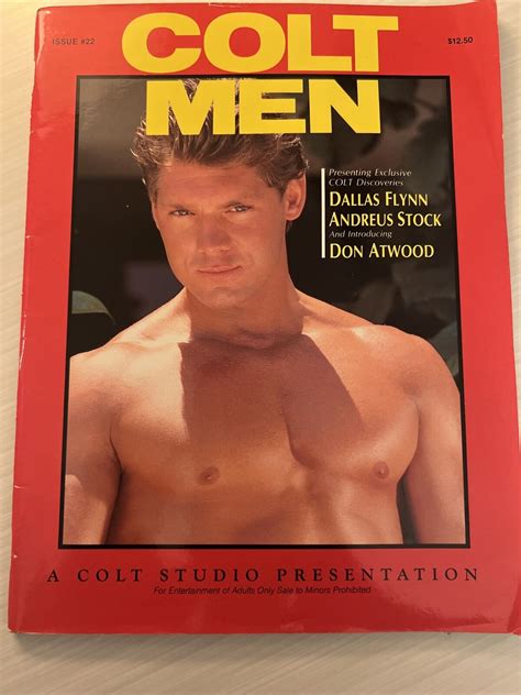 colt men magazine issue no 22 rare vintage pinup magazine with don atwood
