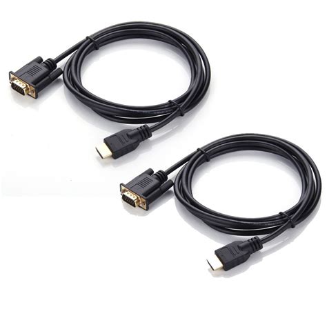 You should be connecting via hdmi. 2M 5M HDMI MALE TO VGA CABLE LEAD LAPTOP NOTEBOOK PC ...