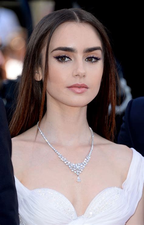 Lily jane collins wurde am 18. The Inspiration Behind Lily Collins's Cannes Film Festival ...