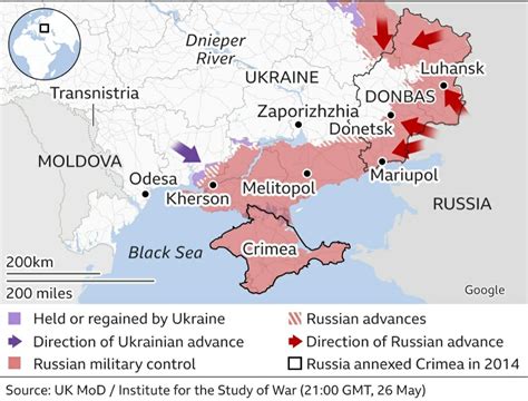 Ukraine War Map Latest Details Amid The Ongoing Invasion The Teal Mango