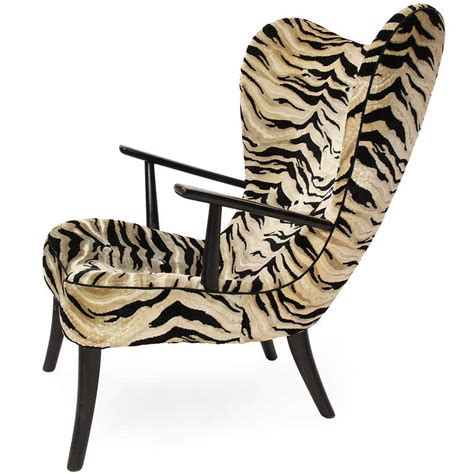 Whats people lookup in this blog: Danish Zebra Print Lounge Chair and Ottoman For Sale at 1stdibs