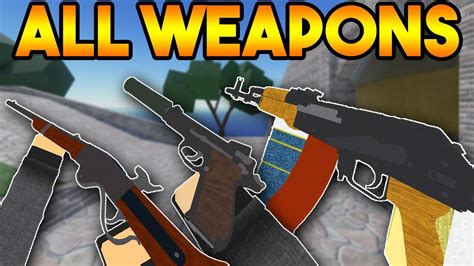 New All Weapons Mode In Arsenal Roblox Youtube