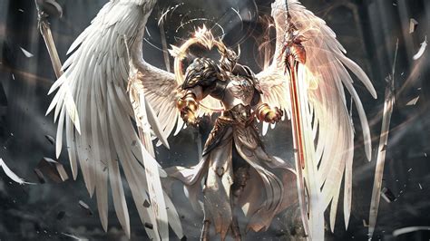 Angel Warrior Wallpaper Backiee