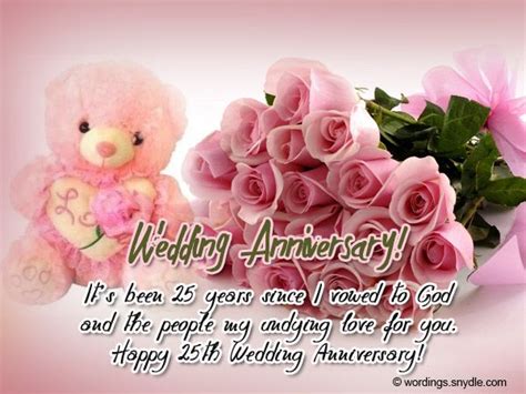 25th wedding anniversary(silver jubilee) is one integral event that demands a grand celebration. 25th Wedding Anniversary Wishes, Messages and Wordings ...