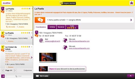 Pagesjaunes For Tablet Appstore For Android