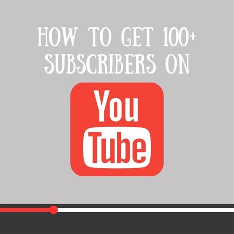 9 Tips For Getting Your First 100 Youtube Subscribers Hubpages
