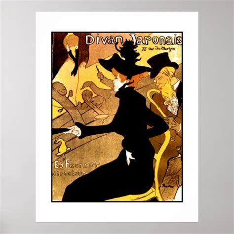 Poster Famous Artists Henri De Toulouse Lautrec Zazzle