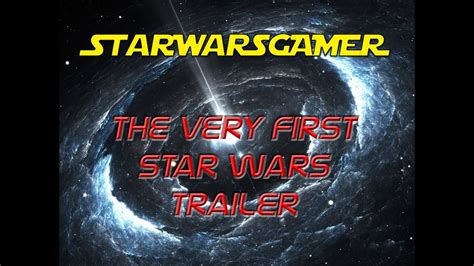 star wars the very first trailer 1976 youtube