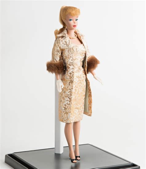 Barbie X Unique Vintage Evening Splendour Brocade Coat