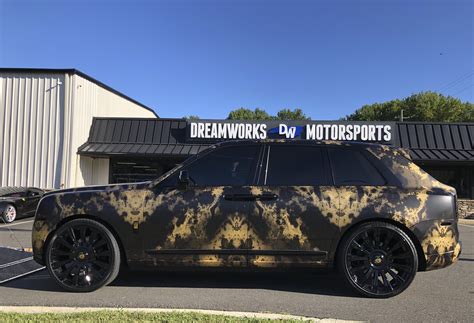 Rolls Royce Cullinan Deontay Wilder — Dreamworks Motorsports