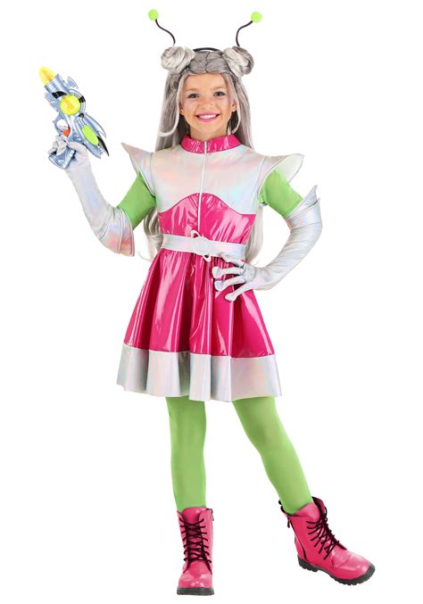 Outer Space Cutie Costume For Girls