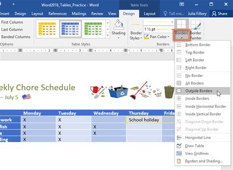 Show Table Gridlines In Word 2013 Decoration Jacques Garcia