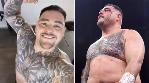 andy ruiz jr shows off remarkable body transformation since losing to anthony joshua