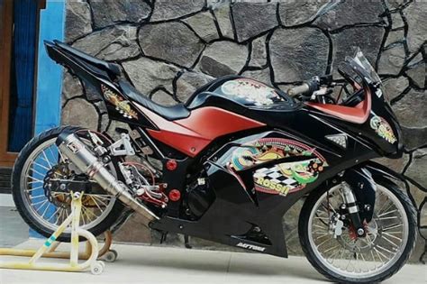 Foto Modifikasi Ninja Tak Thailook Jari Jari Terkeren