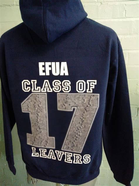 Windmill Primary School Navy Blue Personalised Leavers Hoodies