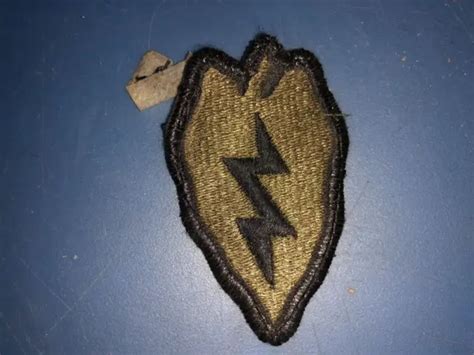 Vietnam Cold War Era Us Army 25th Infantry Division Subdued Patch 300
