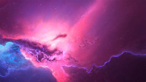 2560x1440 Pink Red Nebula Space Cosmos 4k 1440p Resolution